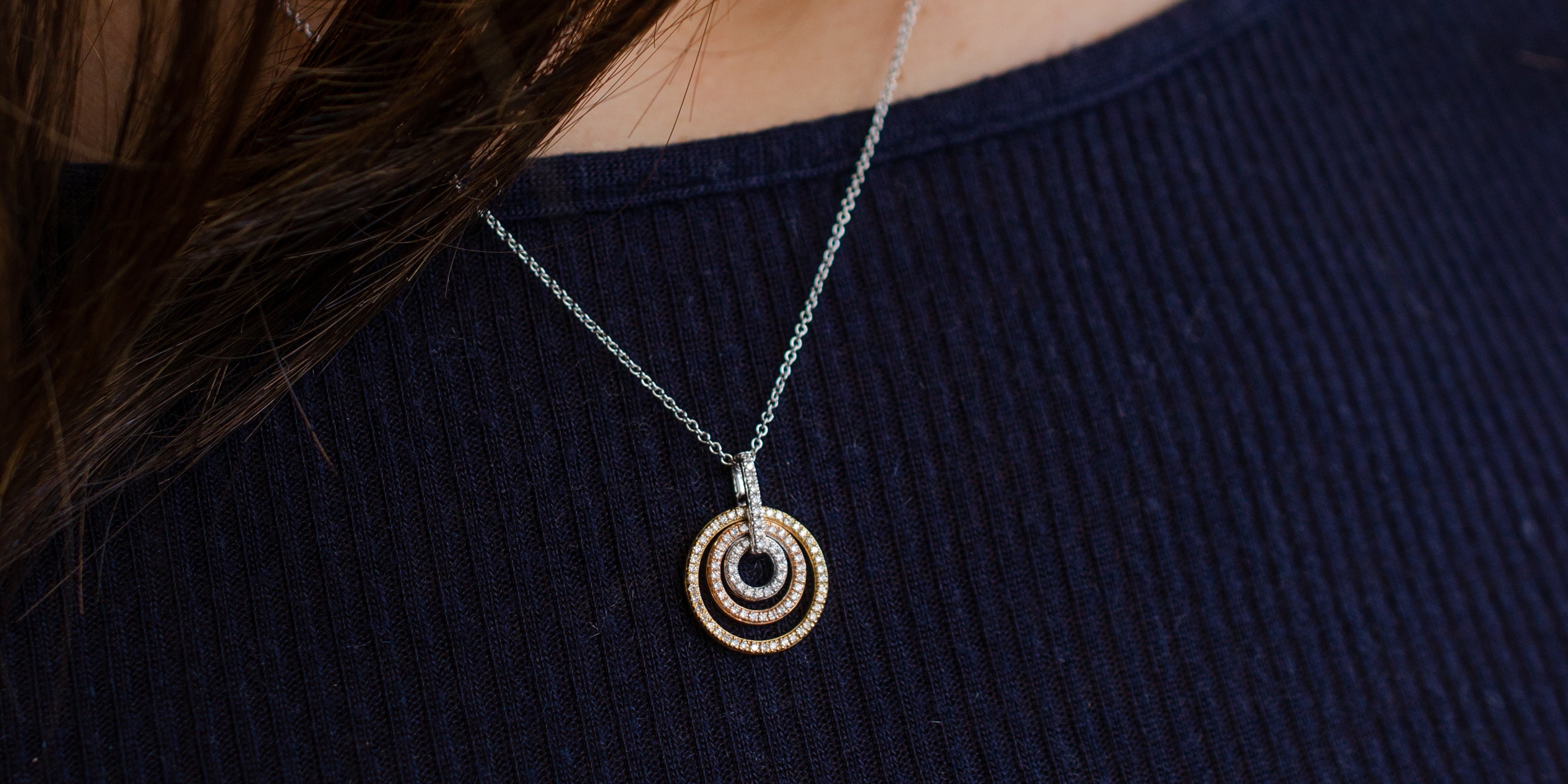 Diamond Necklace Pendant Element Birmingham