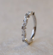 Marquise Diamond Wedding Ring