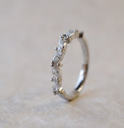Marquise Diamond Wedding Ring
