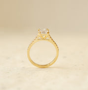 Emerald Cut Diamond Engagement Ring