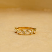 Marquise Diamond Eternity Wedding Ring