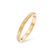 Hand Engraved Vintage Milgrain Wedding Ring