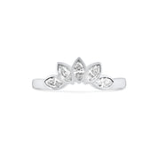 Element Bespoke Jewellery Marquise Diamond Crown Eternity Wedding Ring