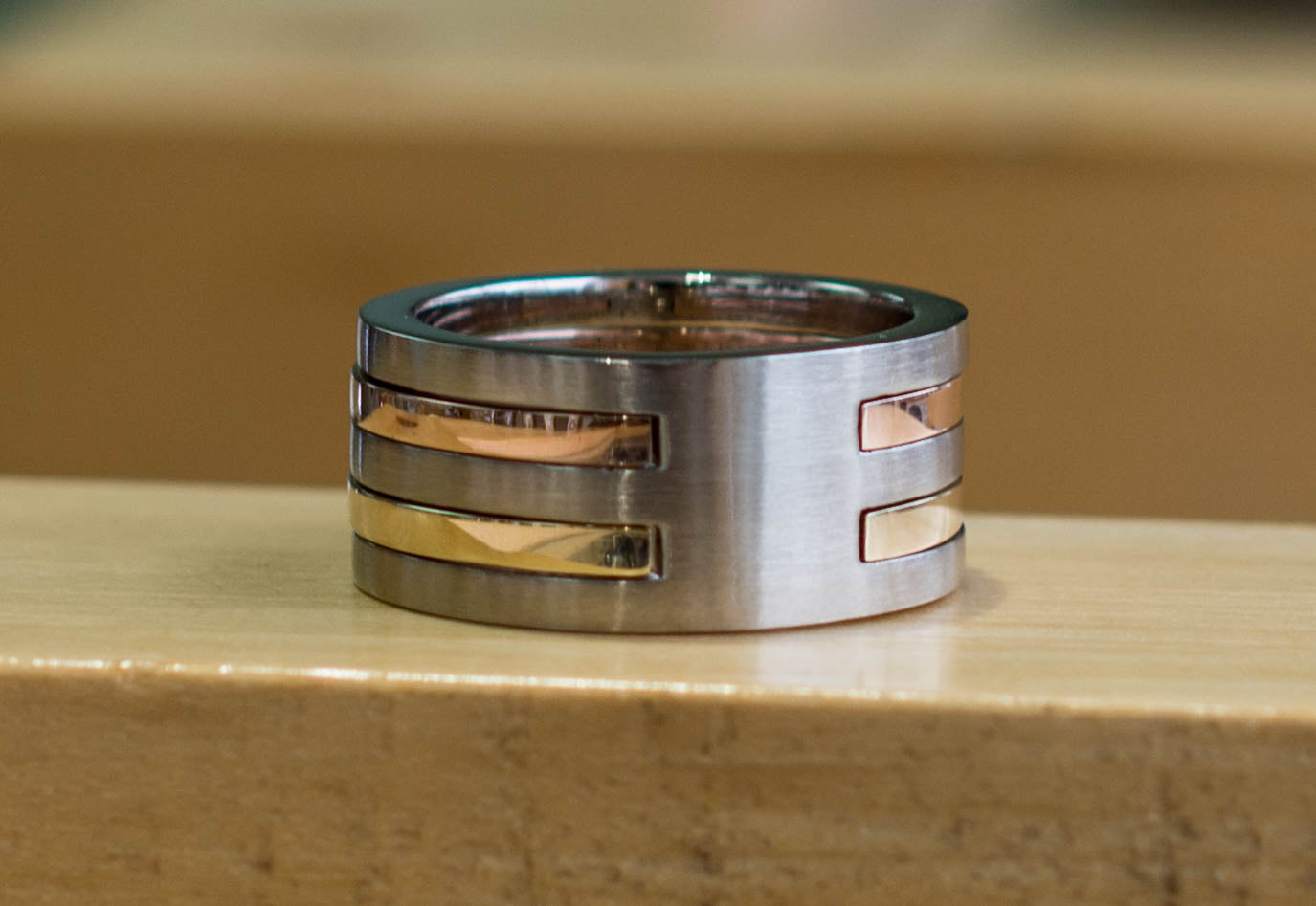 Bespoke Three Piece Wedding Band