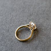 Cushion Cut Diamond Engagement Ring