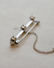 Platinum and Diamond Brooch