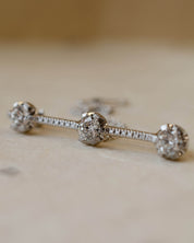 Platinum and Diamond Brooch