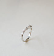 Baguette Diamond Fitted Wedding Ring