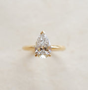 Pear Shape Diamond Engagement Ring