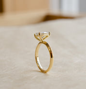 Pear Shape Diamond Engagement Ring