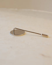 Back of platinum brooch