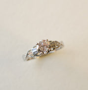 Tapered Baguette Diamond Engagement Ring