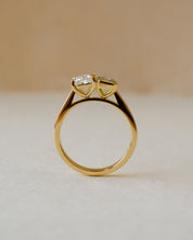 Diamond Moi Et Toi Two Stone Engagement Ring