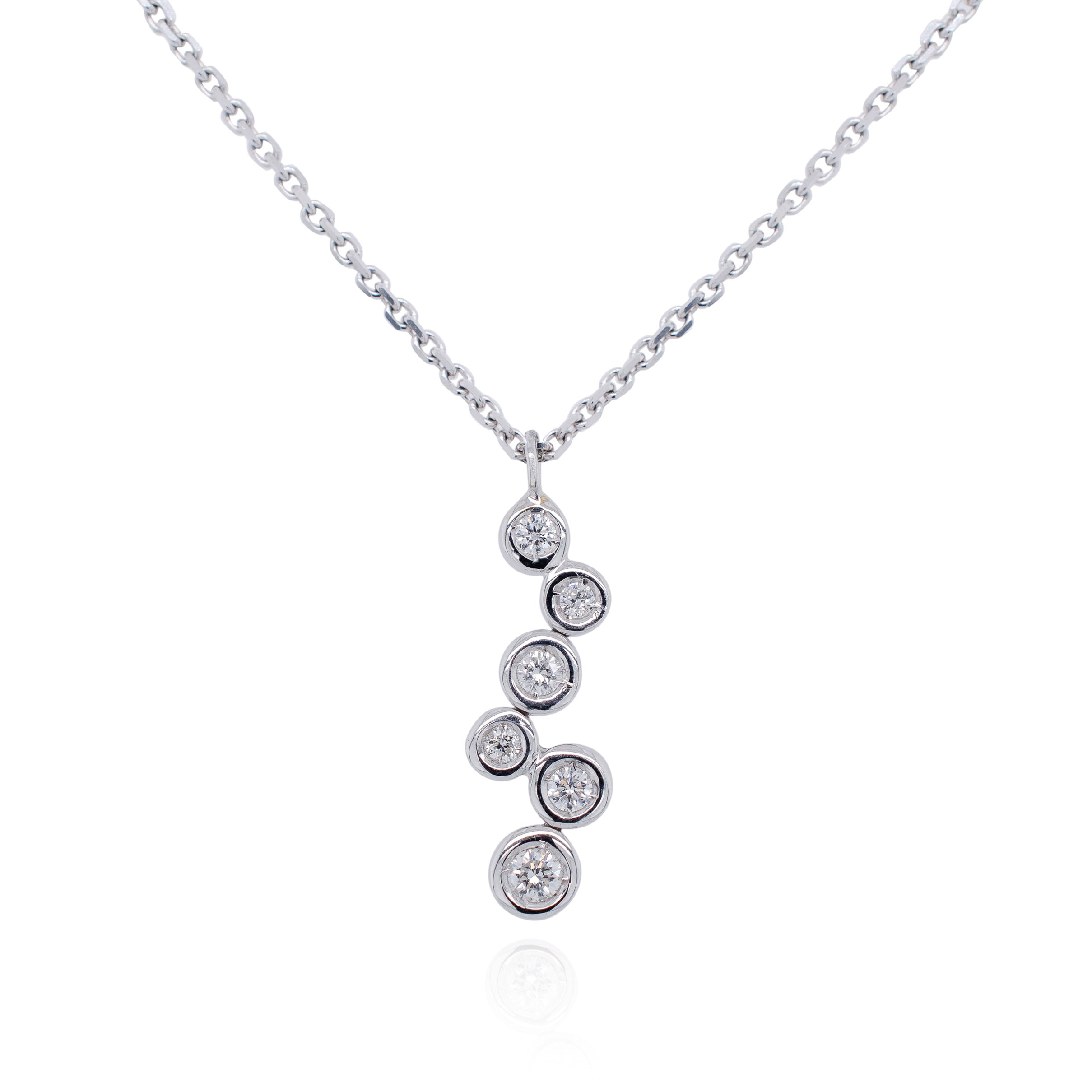 Diamond deals bubble necklace