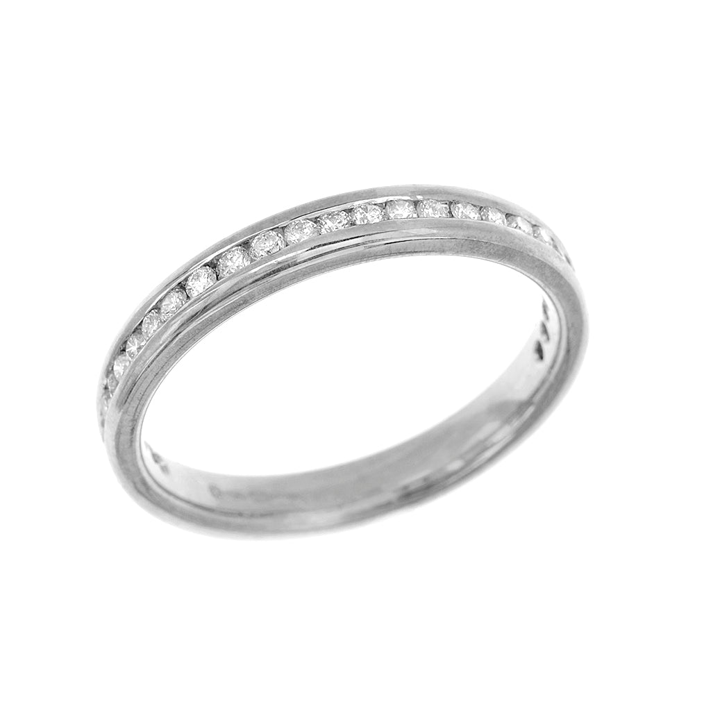 Channel set Diamond Eternity Wedding Ring
