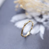 Beaded Diamond Set Wedding Ring in 18ct Yellow Gold