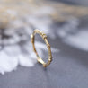 Beaded Diamond Set Wedding Ring in 18ct Yellow Gold