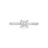 Princess Cut Diamond Engagement Ring In Platinum